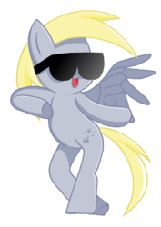 Size: 817x1153 | Tagged: safe, artist:sauec, derpy hooves, pegasus, pony, g4, female, mare, simple background, solo, sunglasses, swag, transparent background