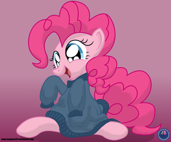 Size: 1280x1067 | Tagged: safe, artist:template93, pinkie pie, earth pony, pony, g4, clothes, female, solo, sweater