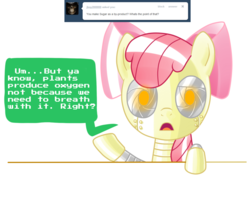 Size: 1280x1024 | Tagged: safe, artist:ls820720, apple bloom, pony, robot, robot pony, ask apple bloom bot, g4, apple bloom bot, ask, tumblr
