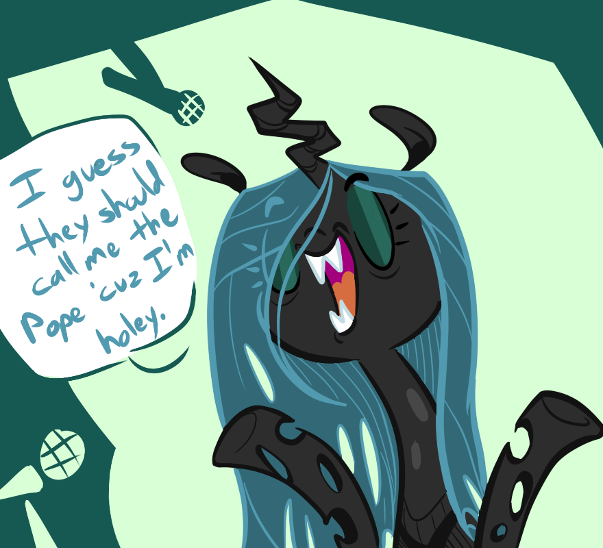 130621 safe, artisttess, queen chrysalis, g4, female, microphone