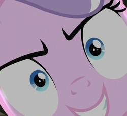 Size: 1129x1026 | Tagged: safe, screencap, diamond tiara, g4, ponyville confidential, faic, insanity