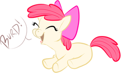 Size: 692x422 | Tagged: safe, apple bloom, earth pony, pony, ask appa blume, g4