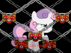 Size: 800x600 | Tagged: safe, sweetie belle, g4, ace attorney, cookie, psyche locks