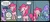 Size: 900x400 | Tagged: safe, artist:braindps, pinkie pie, trixie, twilight sparkle, earth pony, pony, unicorn, feeling pinkie keen, g4, bribery, cash, comic, female, mare, money, mouth hold, payoff, pinkie sense, revenge