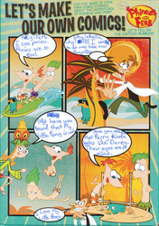 Size: 703x1000 | Tagged: safe, human, comic, phineas and ferb