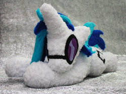 Size: 900x672 | Tagged: safe, artist:theharley, dj pon-3, vinyl scratch, pony, g4, irl, photo, plushie, solo