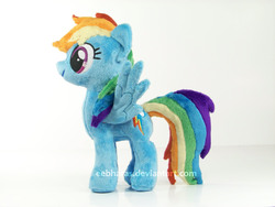 Size: 3264x2448 | Tagged: safe, artist:eebharas, rainbow dash, pony, g4, irl, photo, plushie, solo
