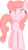 Size: 1024x1819 | Tagged: safe, artist:daringdashie, pink lady, earth pony, pony, g4, ^^, apple family member, background pony, eyes closed, female, mare, simple background, smiling, solo, transparent background, vector