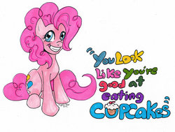 Size: 900x682 | Tagged: safe, artist:segdavinci, pinkie pie, earth pony, pony, g4, female, solo