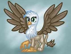 Size: 900x686 | Tagged: safe, artist:arrkhal, oc, oc only, griffon, solo