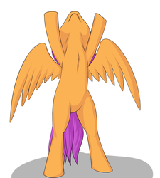 Size: 900x1000 | Tagged: safe, artist:sokolas, scootaloo, pony, g4, bipedal