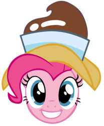 Size: 6000x7236 | Tagged: safe, artist:aeroytechyon-x, chancellor puddinghead, pinkie pie, g4, absurd resolution, simple background, transparent background, vector