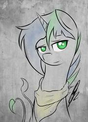 Size: 581x805 | Tagged: safe, artist:ppdraw, oc, oc only, pony, ask, solo, tumblr
