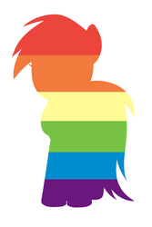 Size: 2000x3000 | Tagged: safe, rainbow dash, pony, g4, female, rainbow, simple background, solo, vector, white background