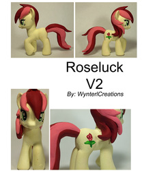Size: 7087x8504 | Tagged: safe, artist:wyntercreations, roseluck, g4, absurd resolution, brushable, customized toy, irl, photo, toy