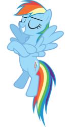 Size: 2523x4517 | Tagged: safe, artist:austiniousi, rainbow dash, g4, simple background, transparent background, vector