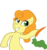 Size: 1550x1650 | Tagged: safe, carrot top, golden harvest, earth pony, pony, g4, carrot, female, mare, oh u, oh you, simple background, solo, transparent background