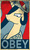 Size: 480x800 | Tagged: safe, princess celestia, pony, g4, female, hope poster, obey, poster, propaganda, shepard fairey, solo, tyrant celestia, wrong aspect ratio