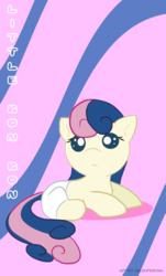 Size: 841x1392 | Tagged: safe, artist:doublerainbowfilly, bon bon, sweetie drops, earth pony, pony, g4, baby, baby pony