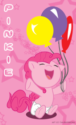 Size: 400x655 | Tagged: safe, artist:doublerainbowfilly, pinkie pie, earth pony, pony, g4, baby, baby pie, baby pony