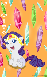 Size: 400x655 | Tagged: safe, artist:doublerainbowfilly, rarity, pony, g4, babity, baby, baby pony, solo