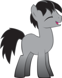 Size: 640x796 | Tagged: safe, artist:trotsworth, oc, oc only, oc:grey hoof, pony, story of the blanks, solo