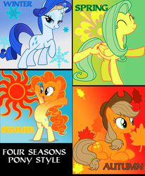 Size: 2000x2423 | Tagged: safe, artist:herbanderson, applejack, fluttershy, pinkie pie, rarity, g4