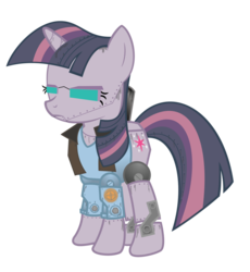 Size: 900x977 | Tagged: safe, artist:avastindy, twilight sparkle, robot, g4, mann vs machine, mare vs machine, simple background, sniper, sniper (tf2), team fortress 2, transparent background, twilight sniper