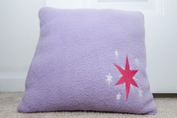 Size: 1000x662 | Tagged: safe, artist:poniesnpillows, twilight sparkle, g4, cutie mark, photo, pillow