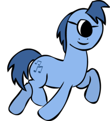 Size: 530x584 | Tagged: safe, artist:sk8termike, blues, donny swineclop, noteworthy, earth pony, pony, g4, male, simple background, solo, stallion, transparent background
