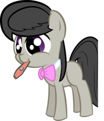 Size: 8462x9820 | Tagged: safe, artist:kyi195, octavia melody, earth pony, pony, g4, absurd resolution, female, filly, kazoo, musical instrument, simple background, solo, transparent background