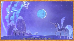 Size: 854x480 | Tagged: safe, screencap, friendship is magic, g4, mare in the moon, moon, youtube caption