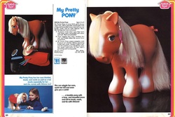 Size: 1100x735 | Tagged: safe, retro leap, pony, my pretty pony, official, irl, photo, toy