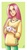 Size: 465x850 | Tagged: safe, artist:mymyartzone, angel bunny, fluttershy, rabbit, g4, clothes, humanized, sweater, sweatershy