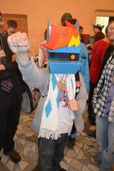 Size: 682x1024 | Tagged: safe, human, brony, cosplay, irl, irl human, photo, r-dash 5000