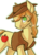 Size: 427x554 | Tagged: safe, artist:php27, braeburn, earth pony, pony, g4, clothes, cowboy hat, hat, male, simple background, smiling, solo, stallion, transparent background, vest