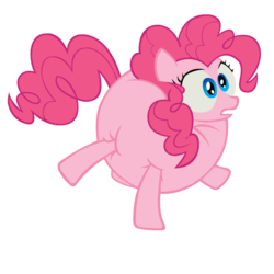 Size: 900x900 | Tagged: safe, pinkie pie, earth pony, pony, g4, balloon, balloonie pie, hot air balloon, inflation, spherical inflation