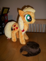 Size: 2748x3664 | Tagged: safe, artist:finnickie, applejack, g4, irl, photo, plushie