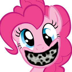 Size: 500x500 | Tagged: safe, pinkie pie, earth pony, pony, g4, female, solo, teeth