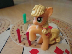 Size: 800x600 | Tagged: safe, artist:flamboyant-cain, applejack, g4, doll, irl, photo, toy