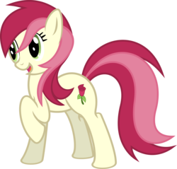 Size: 7952x7617 | Tagged: safe, artist:rainbowrage12, roseluck, pony, g4, absurd resolution, female, simple background, solo, transparent background, vector