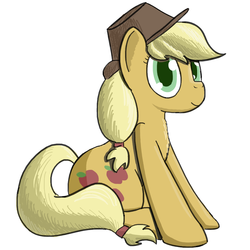 Size: 1000x1000 | Tagged: safe, artist:popprocks, applejack, earth pony, pony, g4, female, solo