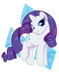 Size: 608x800 | Tagged: safe, artist:onnanoko, rarity, pony, g4, cutie mark background, female, simple background, solo, transparent background