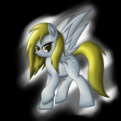 Size: 1500x1500 | Tagged: safe, artist:n1de, derpy hooves, pegasus, pony, g4, female, mare