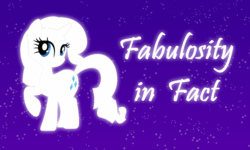 Size: 1000x600 | Tagged: safe, rarity, pony, g4, author:crowley, cover art, fanfic, solo