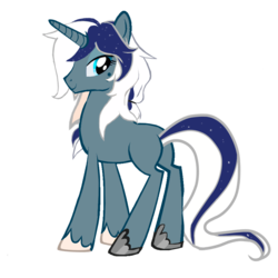 Size: 894x894 | Tagged: safe, artist:anightlypony, oc, oc only, oc:nightly, pony, female, rule 63, solo