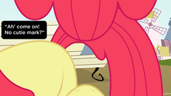 Size: 1920x1080 | Tagged: safe, apple bloom, g4, blank flank, meme, perspective, pov