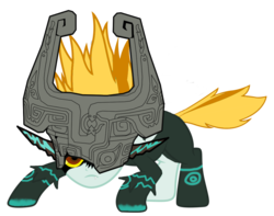 Size: 950x750 | Tagged: safe, artist:tristkiller, pony, midna, ponified, simple background, solo, the legend of zelda, transparent background