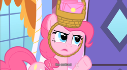 Size: 640x355 | Tagged: safe, screencap, pinkie pie, g4, party of one, youtube caption