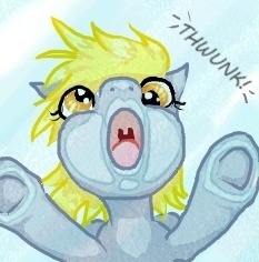 Size: 233x236 | Tagged: safe, derpy hooves, pegasus, pony, g4, female, fourth wall, mare, mouth